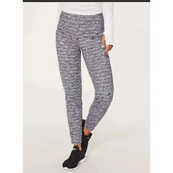 Lululemon Run On Joggers Gray Heathered Size 6 - Picture 10 of 11